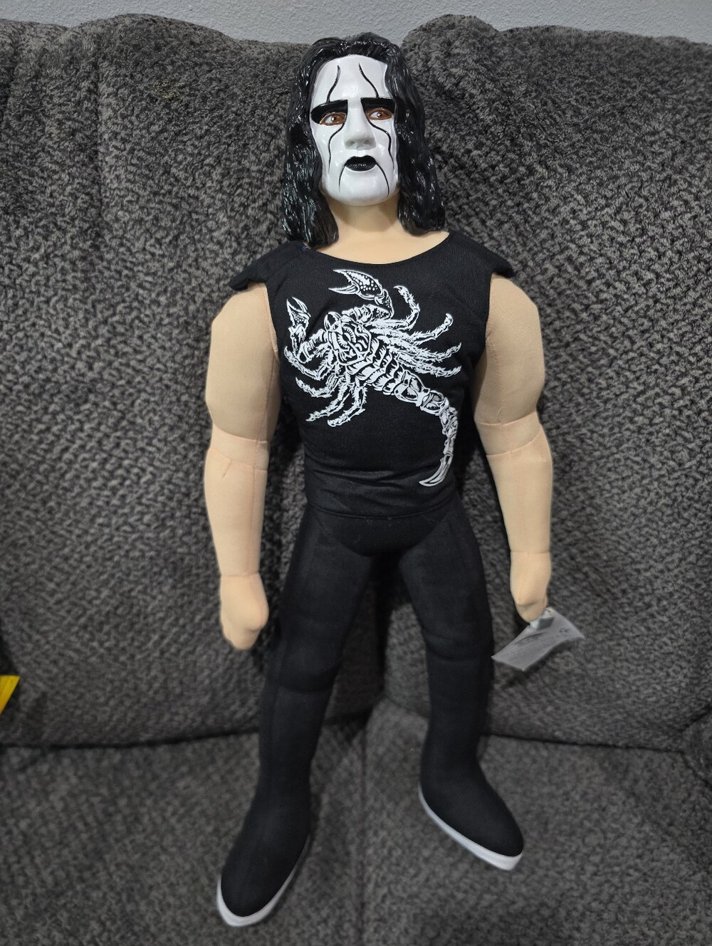 WCW Sting 24” Plush Doll Wrestling Figure 1999 Vintage NWT RARE WWF WWE
